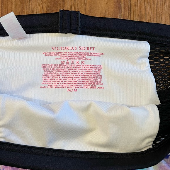 Victoria’s Secret halter with matching high waist mesh panel bottoms - Picture 6 of 7